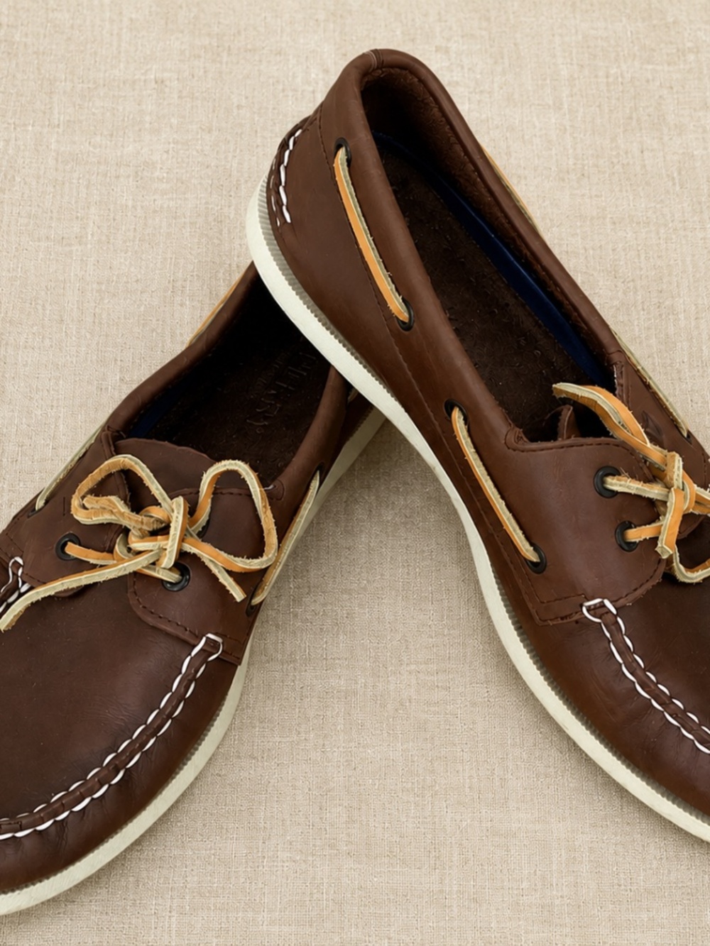 Sperry Brown Leather Boat Shoes size 12 M